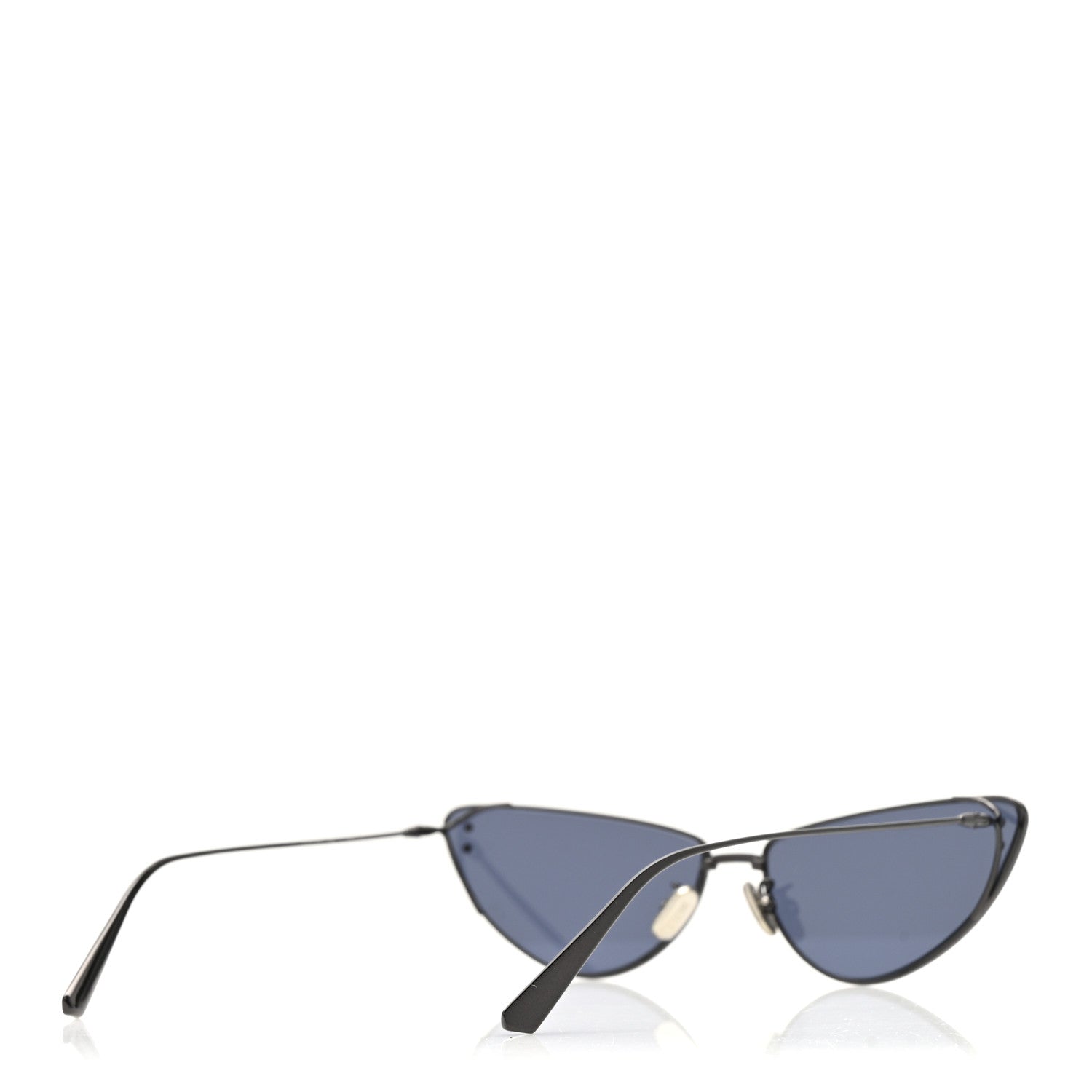 Dior Cat-Eye Sunglasses — Gunmetal