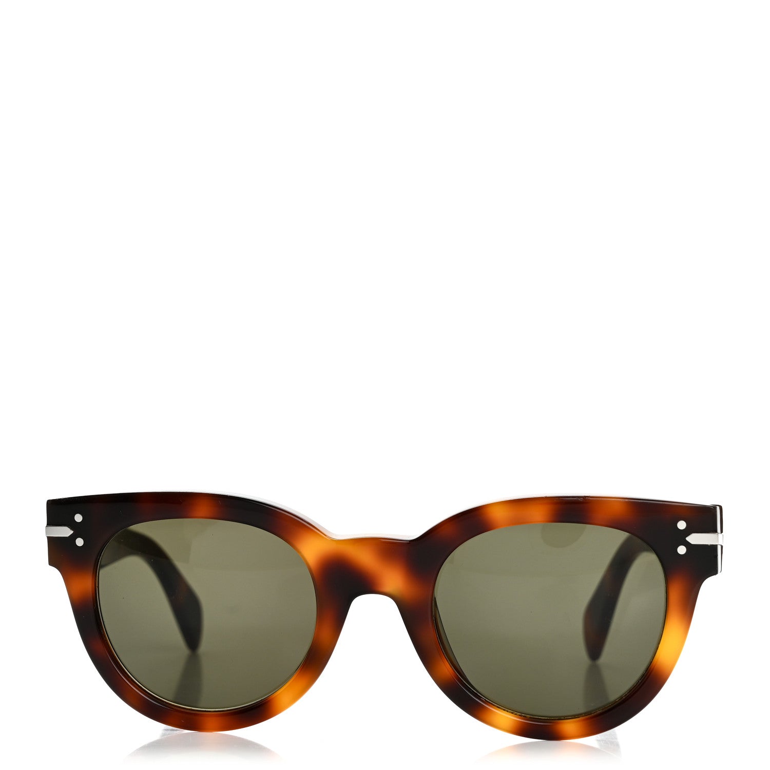 Celine Square Sunglasses — Tortoise