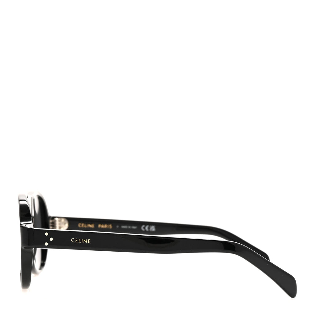 Celine Pilot Sunglasses — Black