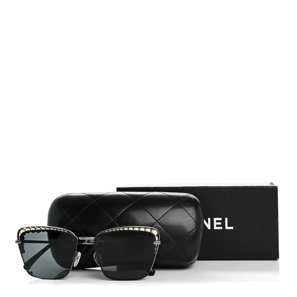 Chanel Square Sunglasses — Grey 4235-H