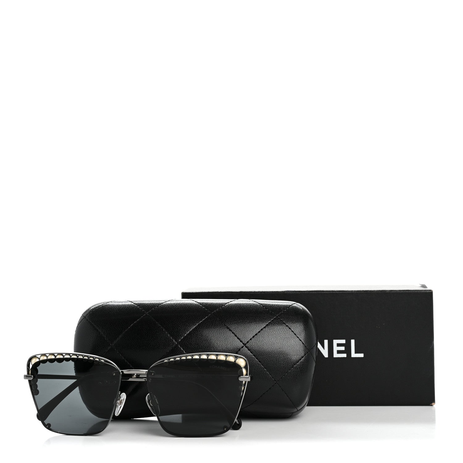 Chanel Square Sunglasses — Grey 4235-H
