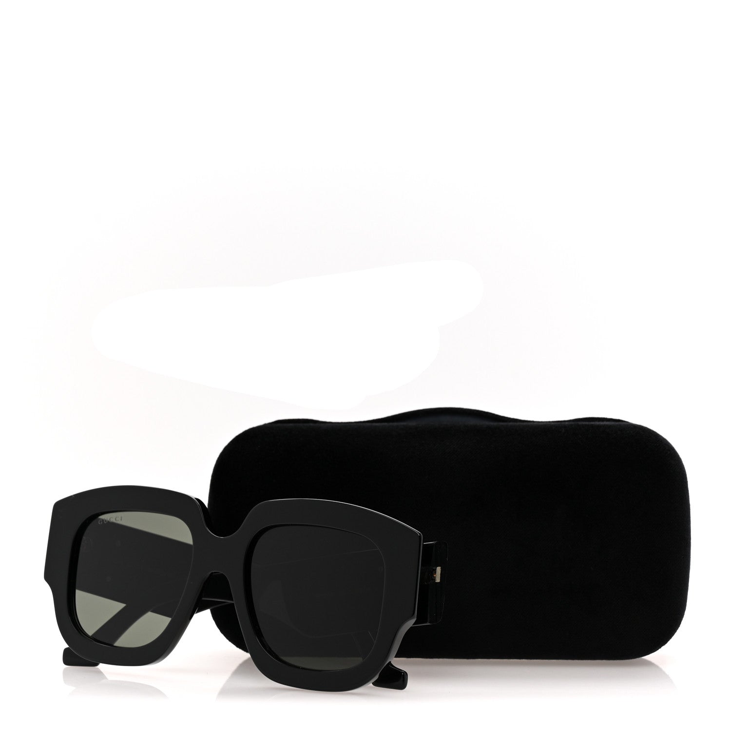 Gucci Square Sunglasses — Black GG1546S