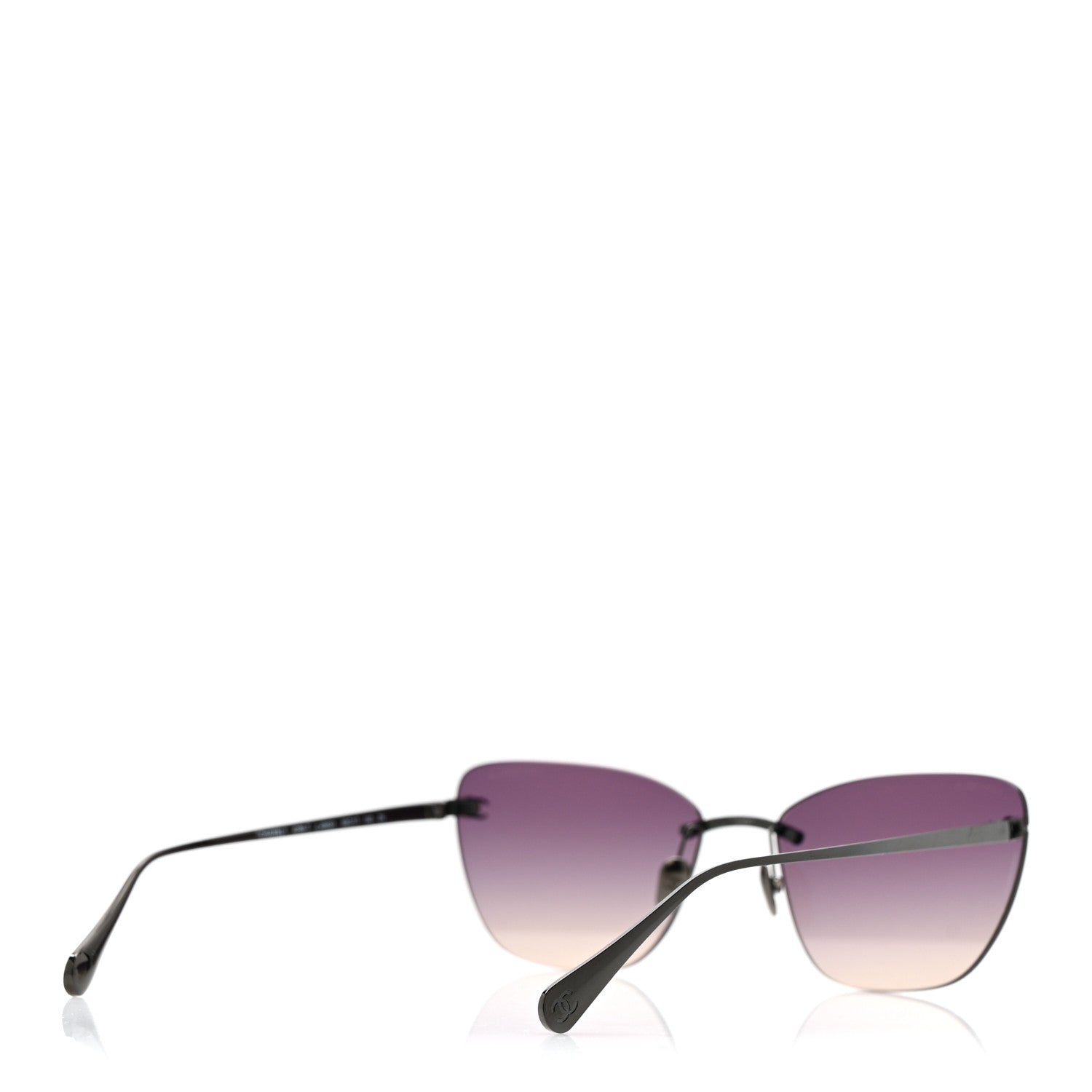 Chanel Cat-Eye Sunglasses — Black 4286-T