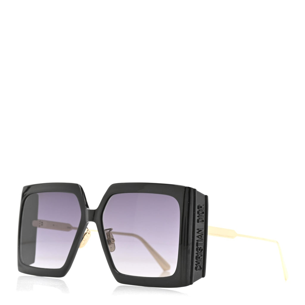 Dior Square Sunglasses — Black