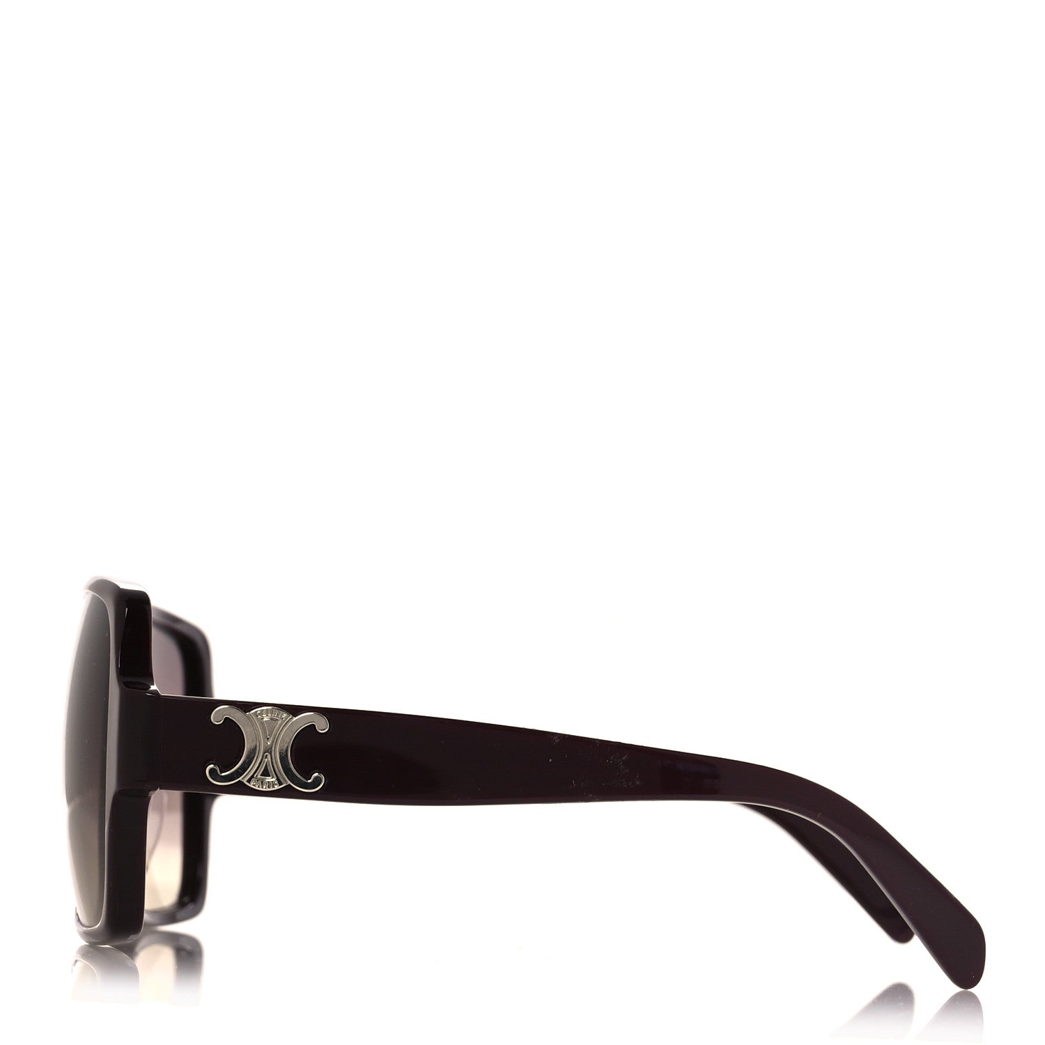 Celine Square Sunglasses — Black