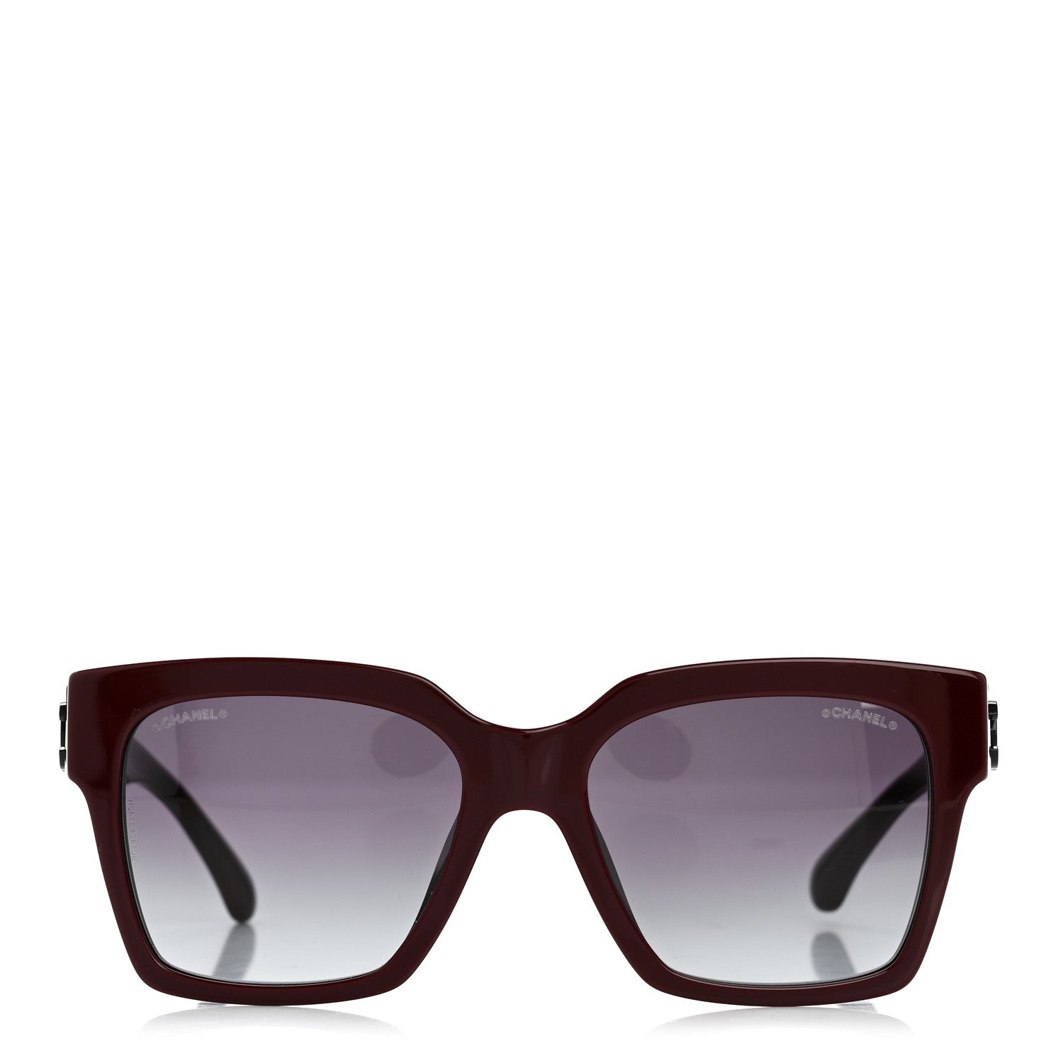 Chanel Butterfly Sunglasses — Burgundy 5557-A