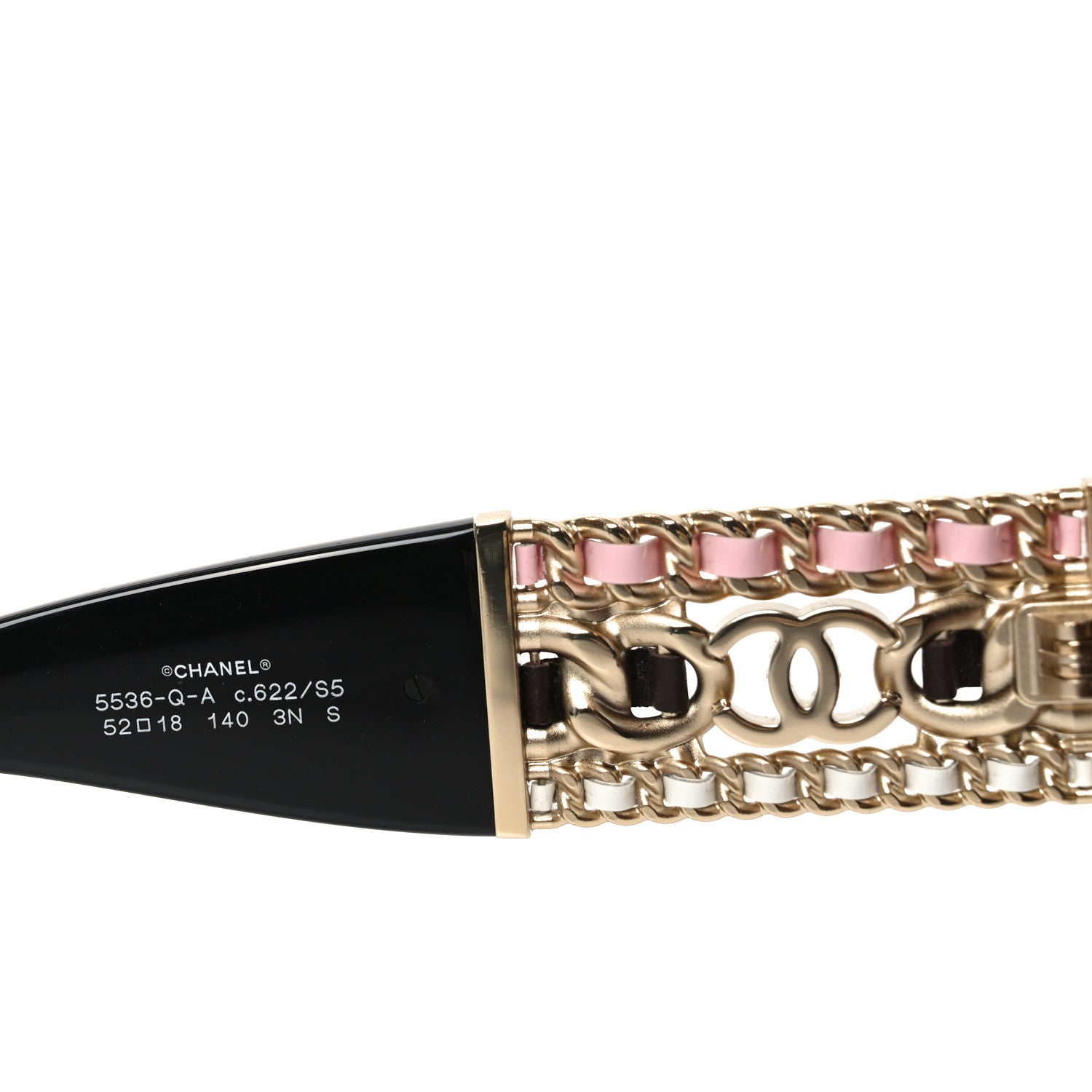 Chanel Square Sunglasses — Black 5536-Q