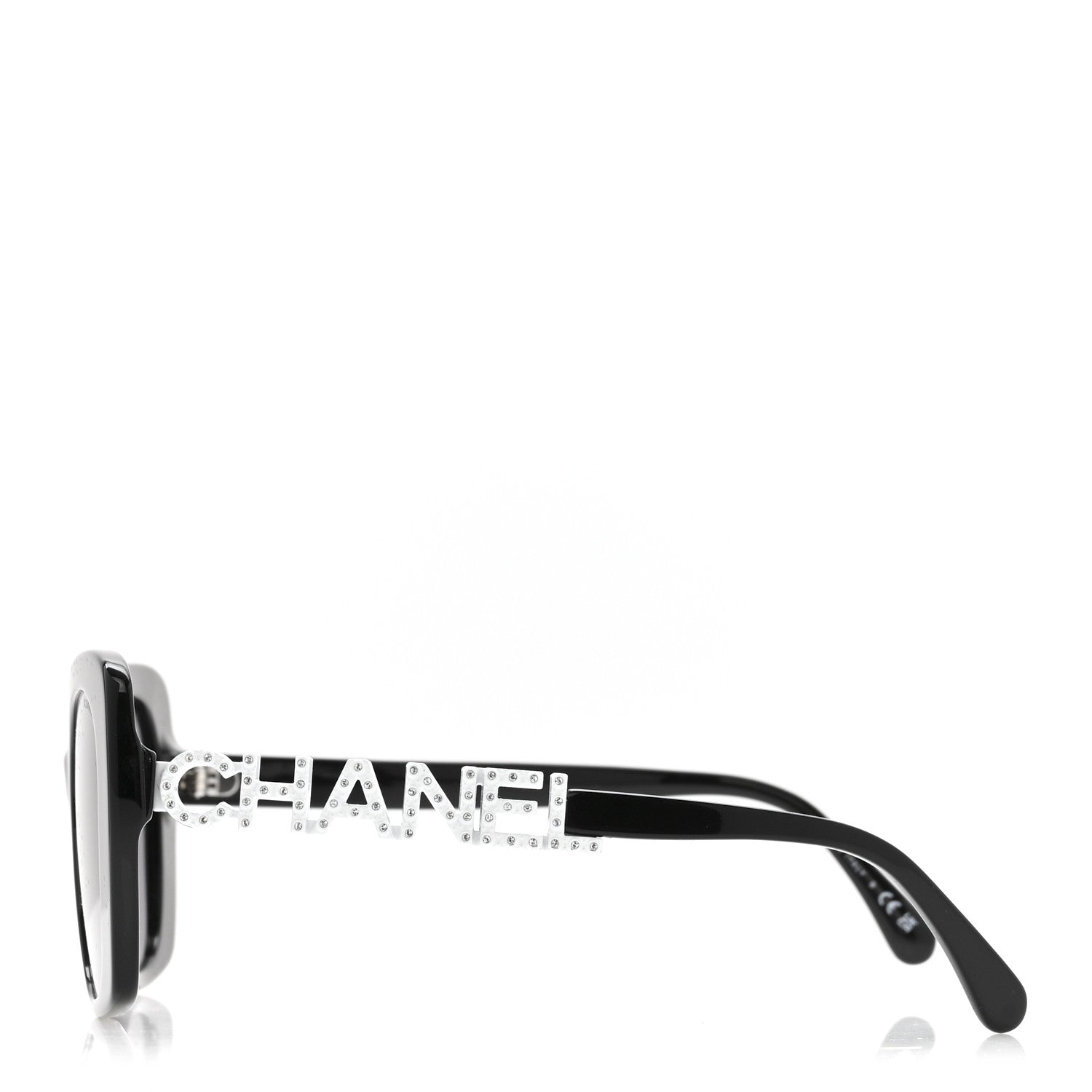 Chanel Square Sunglasses — Black 5422-B