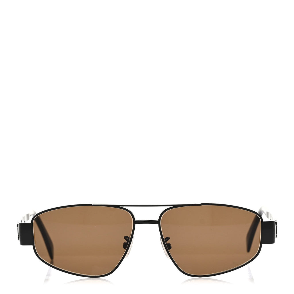 Celine Aviator Sunglasses — Black
