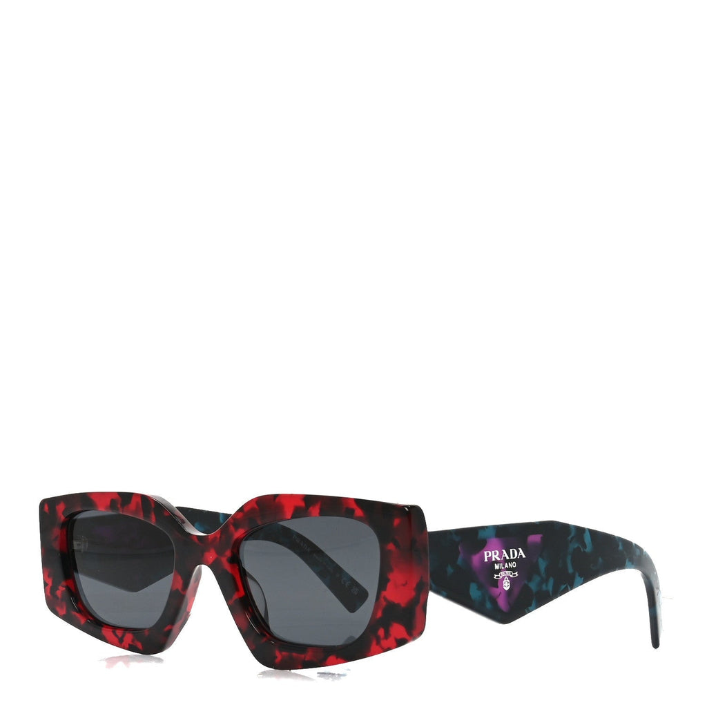 Prada Square Sunglasses — Tortoise SPR 15Y