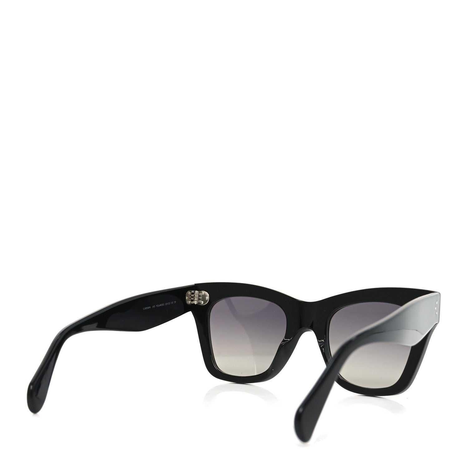 Celine Square Sunglasses — Black