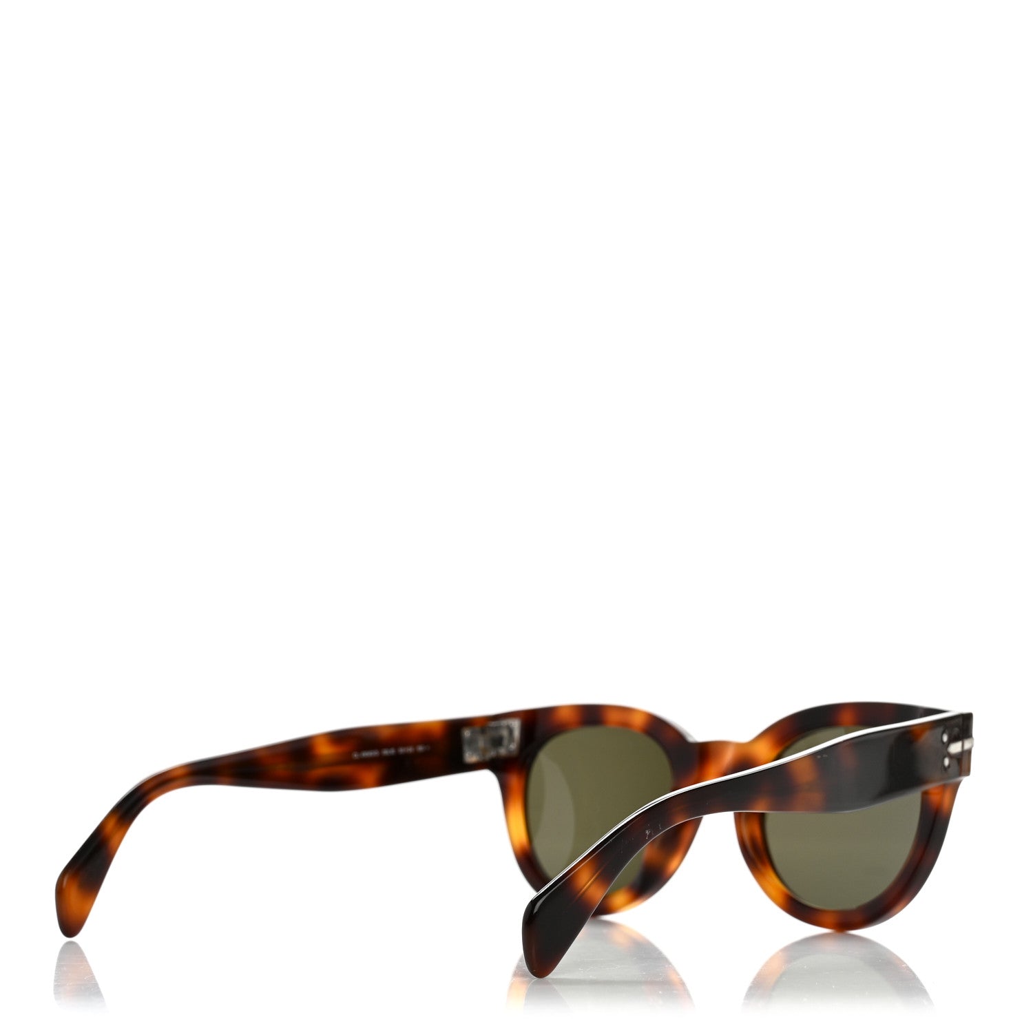 Celine Square Sunglasses — Tortoise
