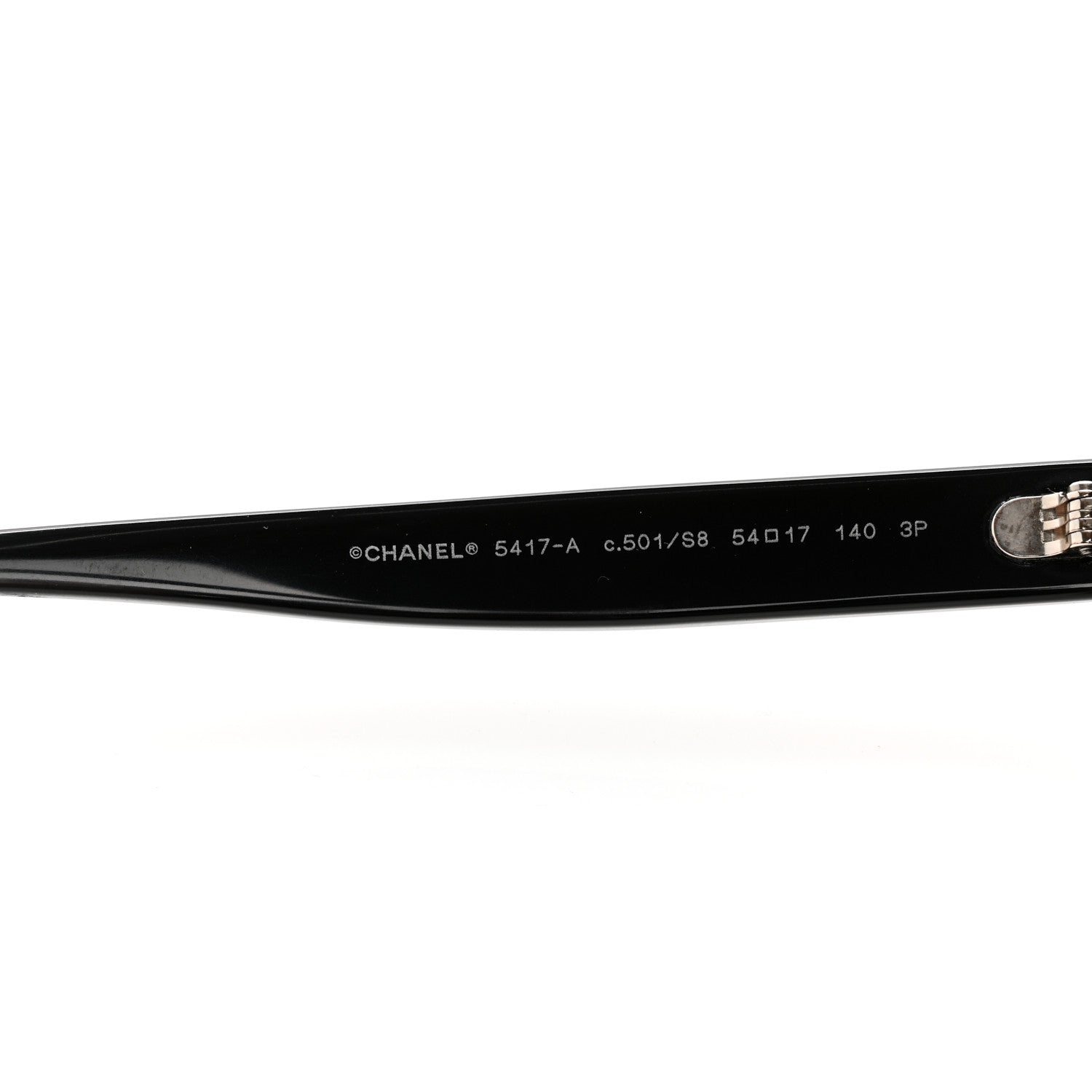 Chanel Square Sunglasses — Black 5417-A