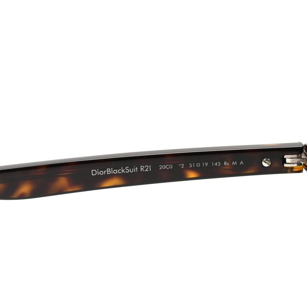Dior Square Sunglasses — Tortoise