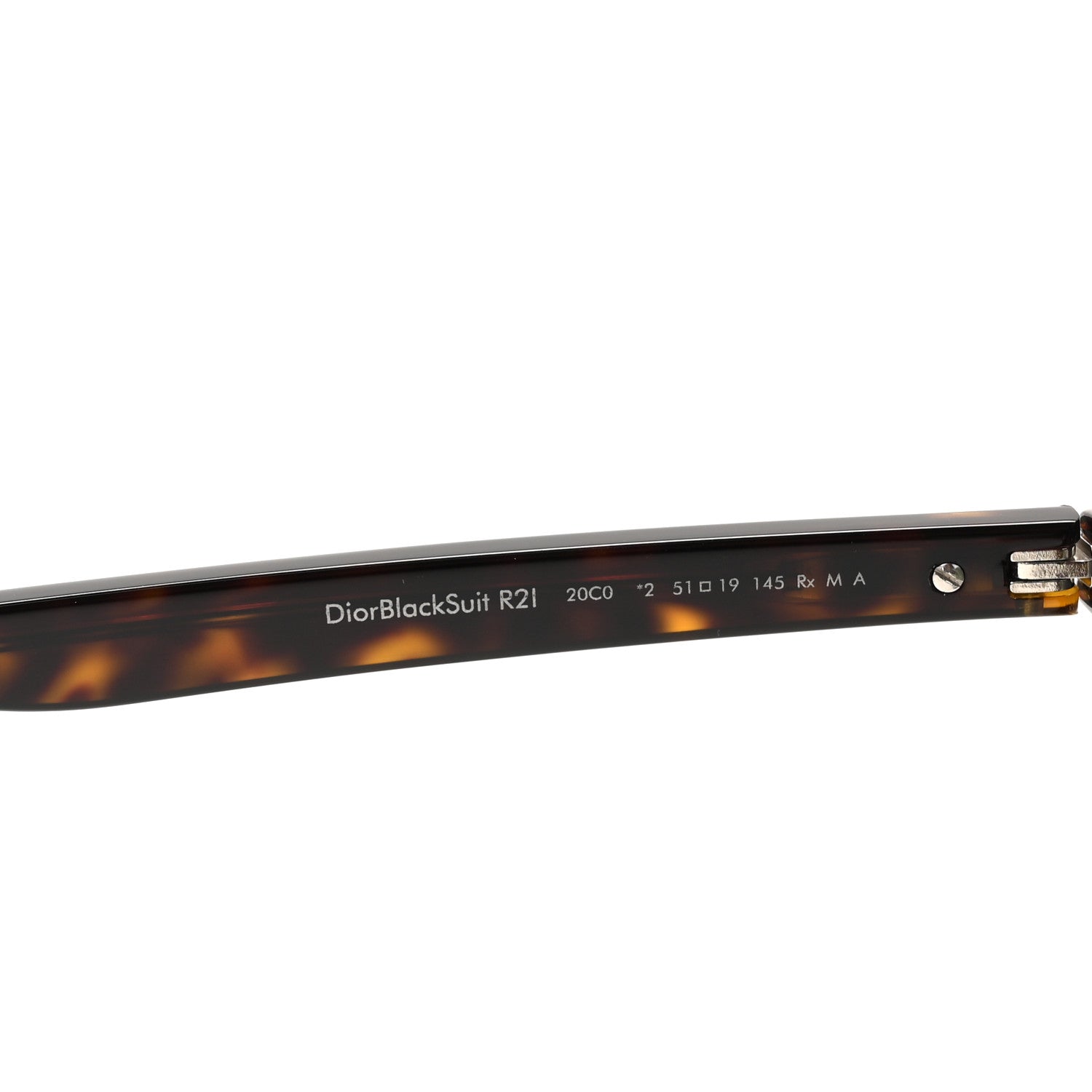 Dior Square Sunglasses — Tortoise