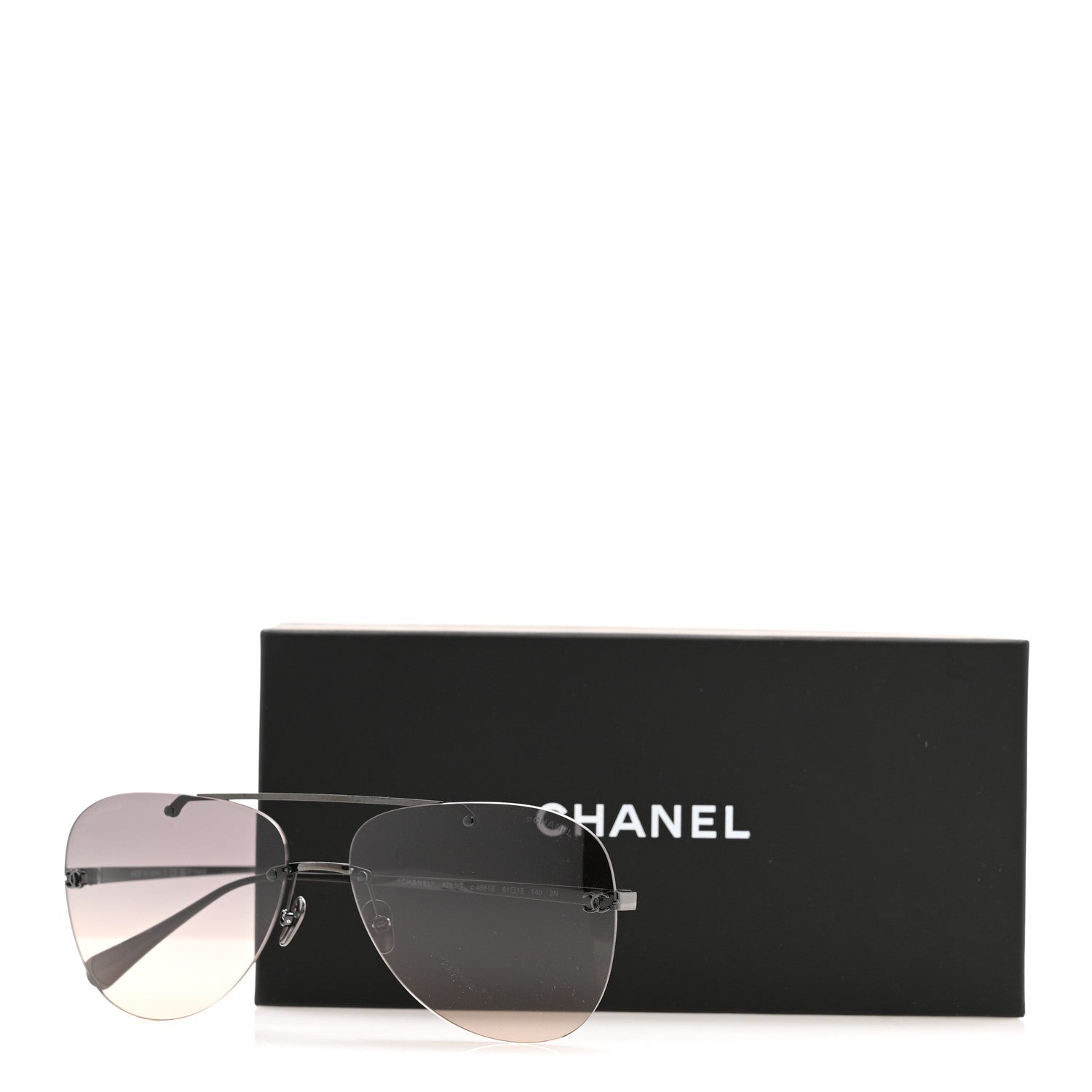 Chanel Aviator Sunglasses — Grey 4285-T