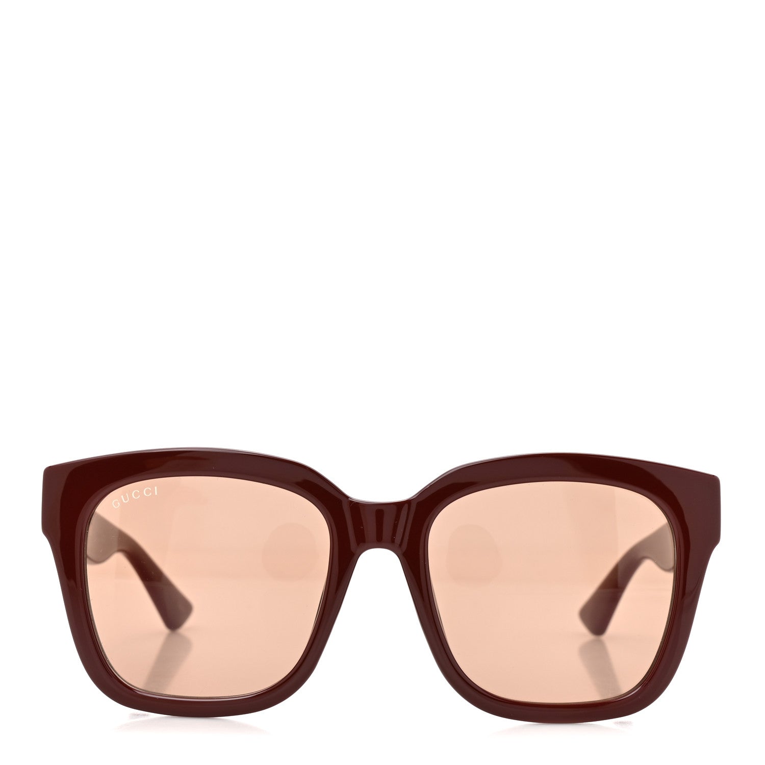 Gucci Square Sunglasses — Red