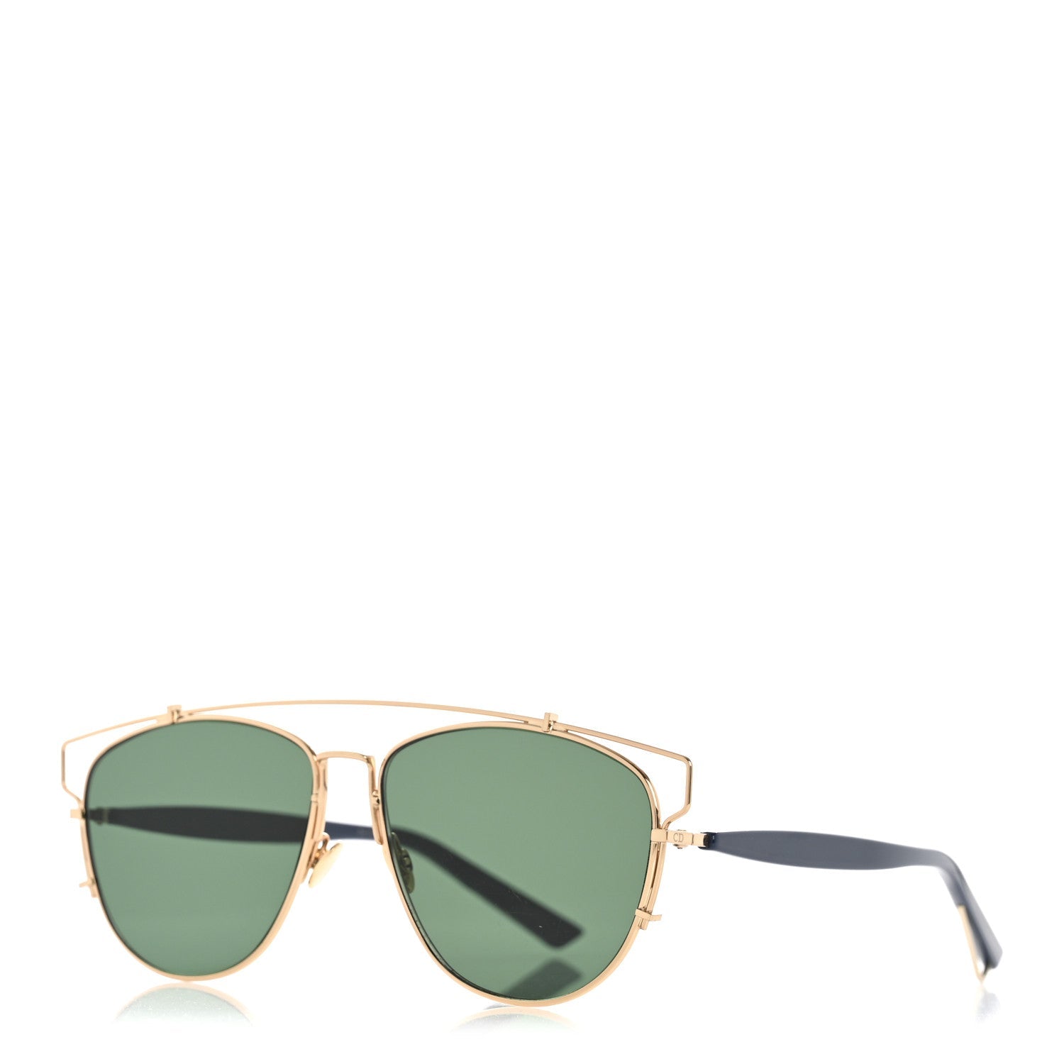 Dior Aviator Sunglasses — Gold