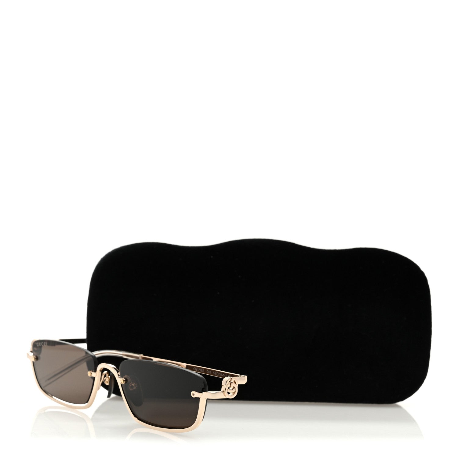 Gucci Square Sunglasses — Brown GG1278S