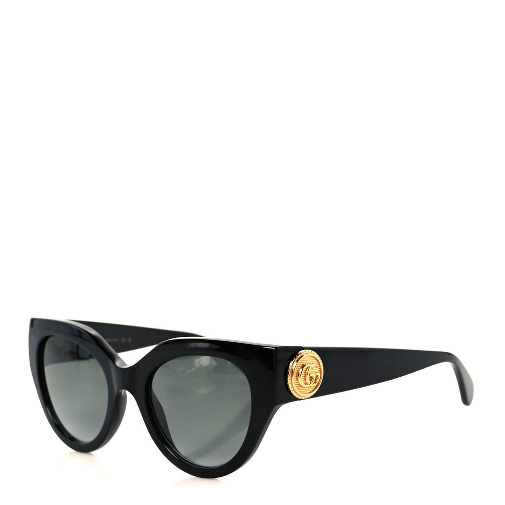 Gucci Cat-Eye Sunglasses — Black GG1408S