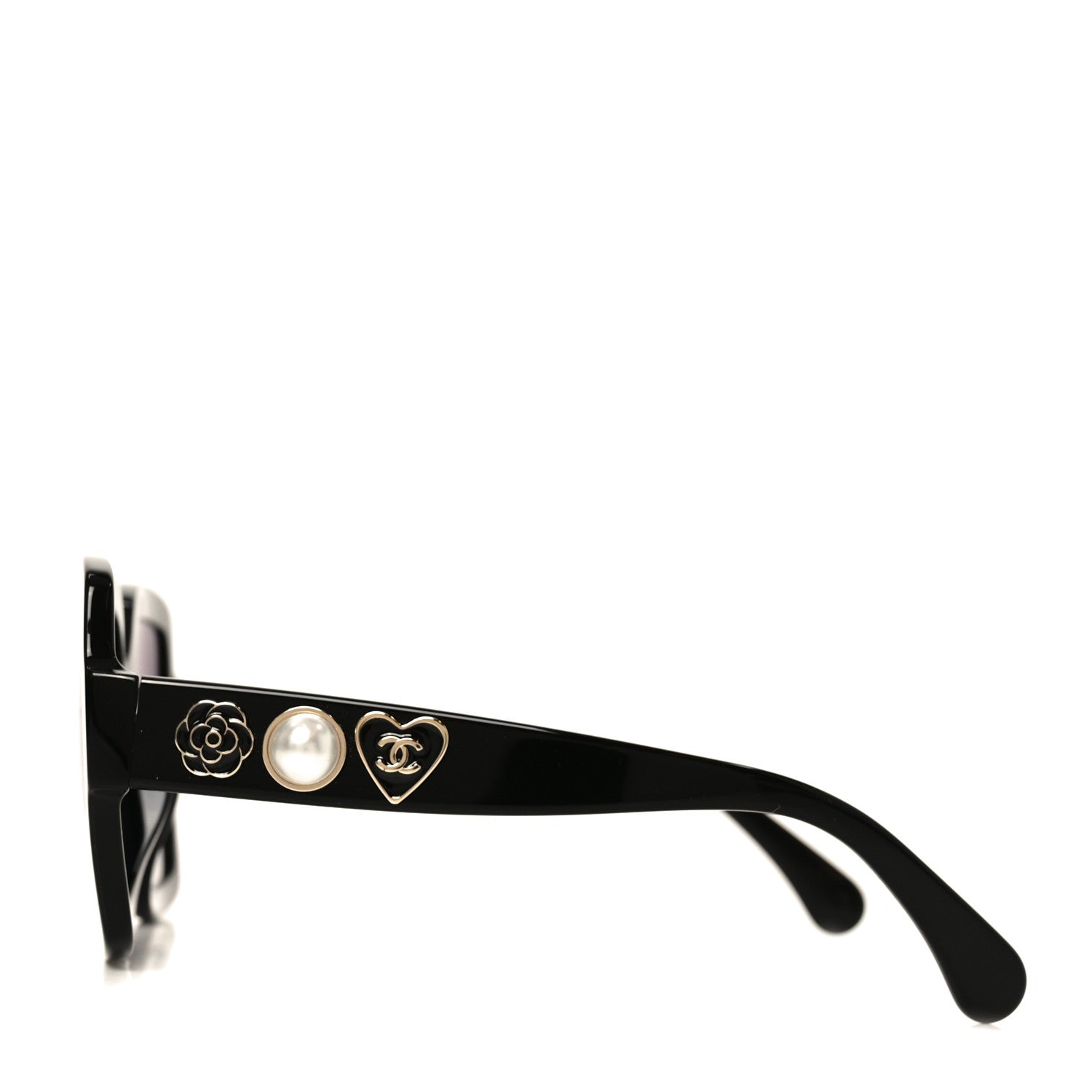 Chanel Square Sunglasses — Black 5479-A