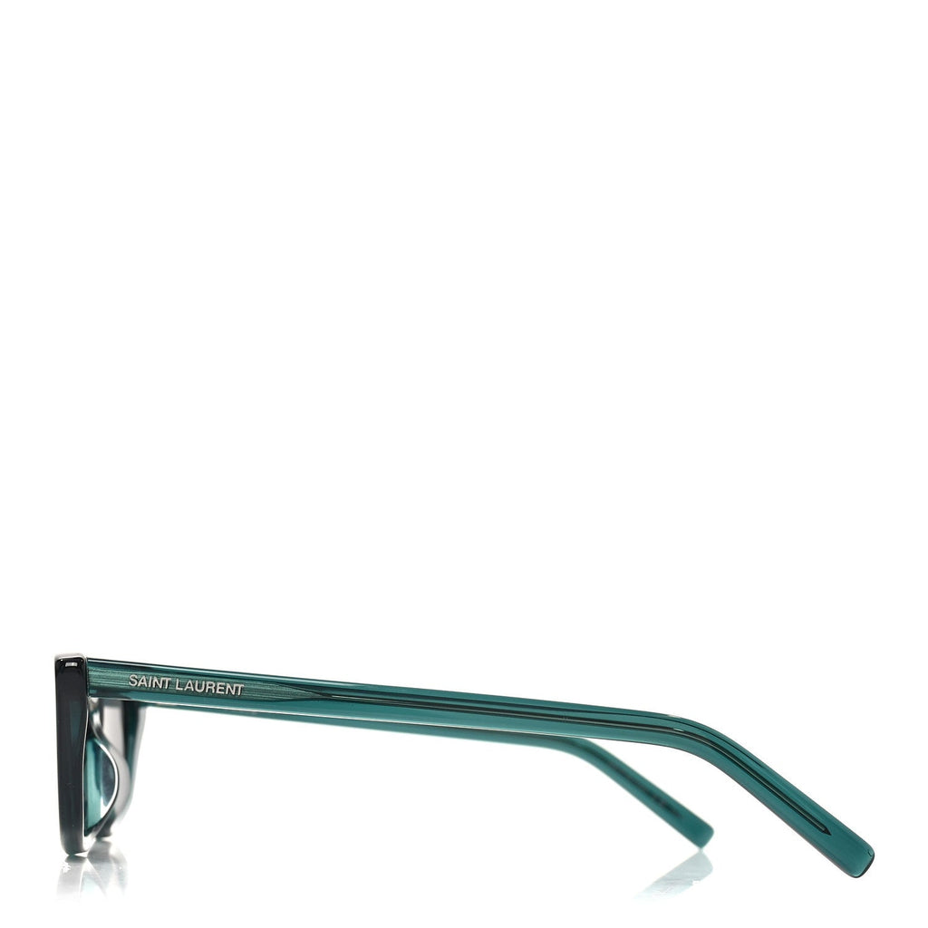 Saint Laurent Cat-Eye Sunglasses — Green SL277