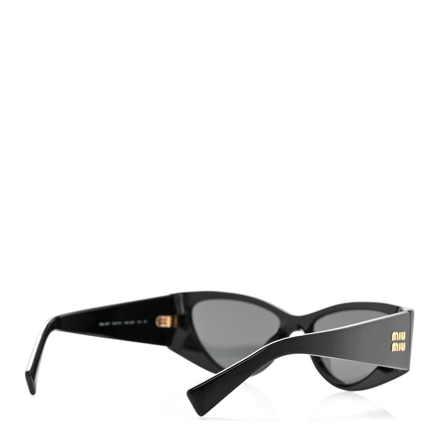Miu Miu Cat-Eye Sunglasses — Black SMU 06Y