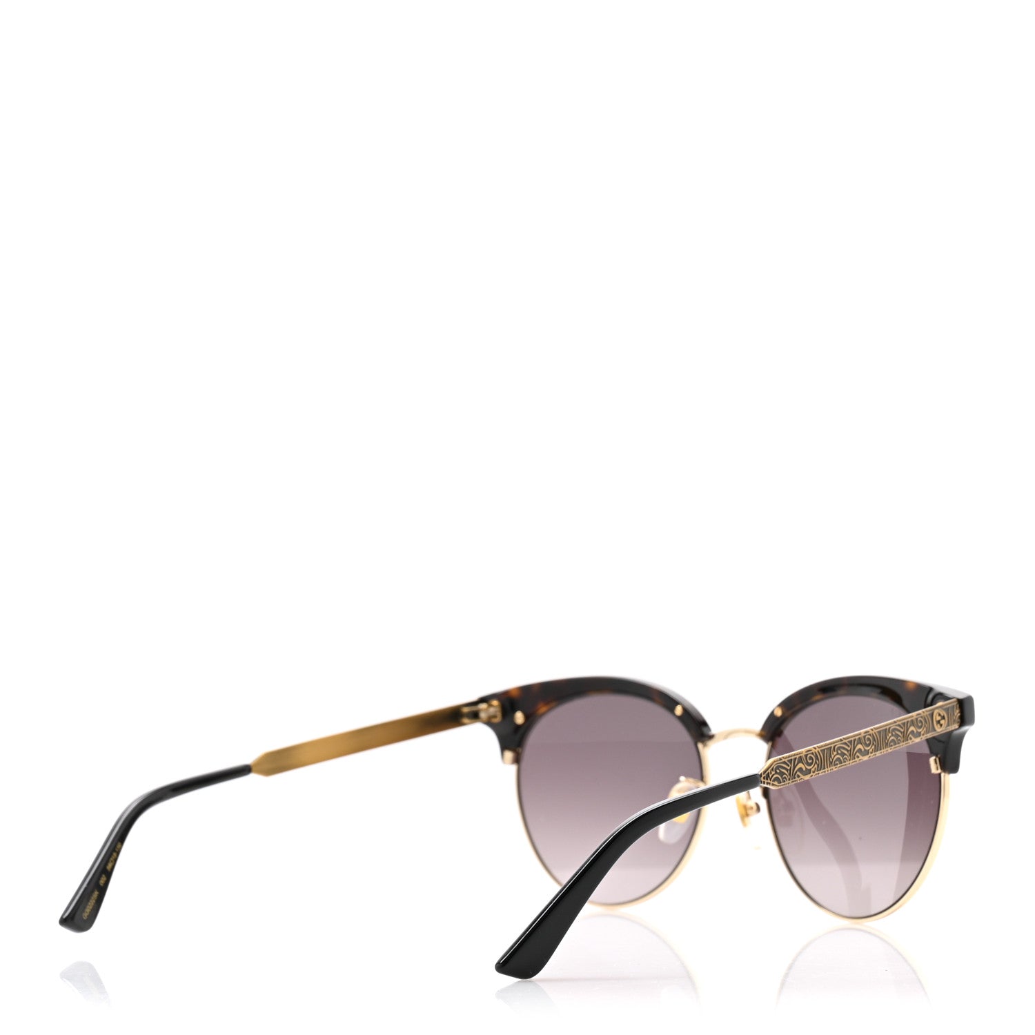 Gucci Square Sunglasses — Tortoise