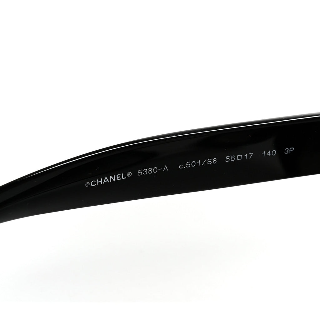 Chanel Cat-Eye Sunglasses — Black 5380-A