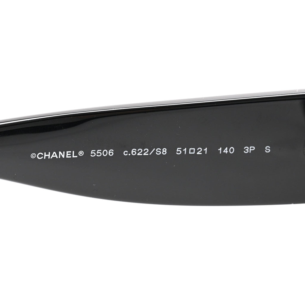 Chanel Square Sunglasses — Black