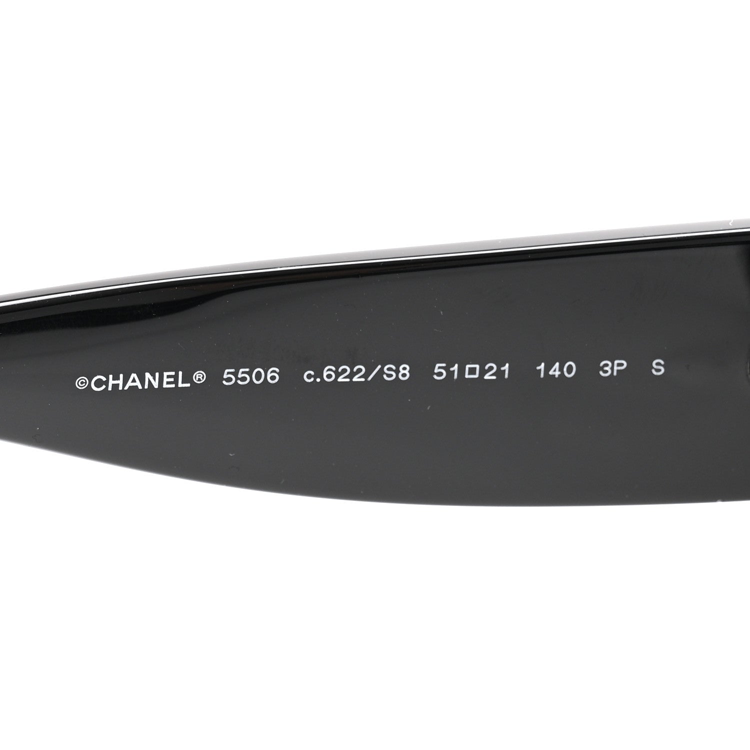Chanel Square Sunglasses — Black