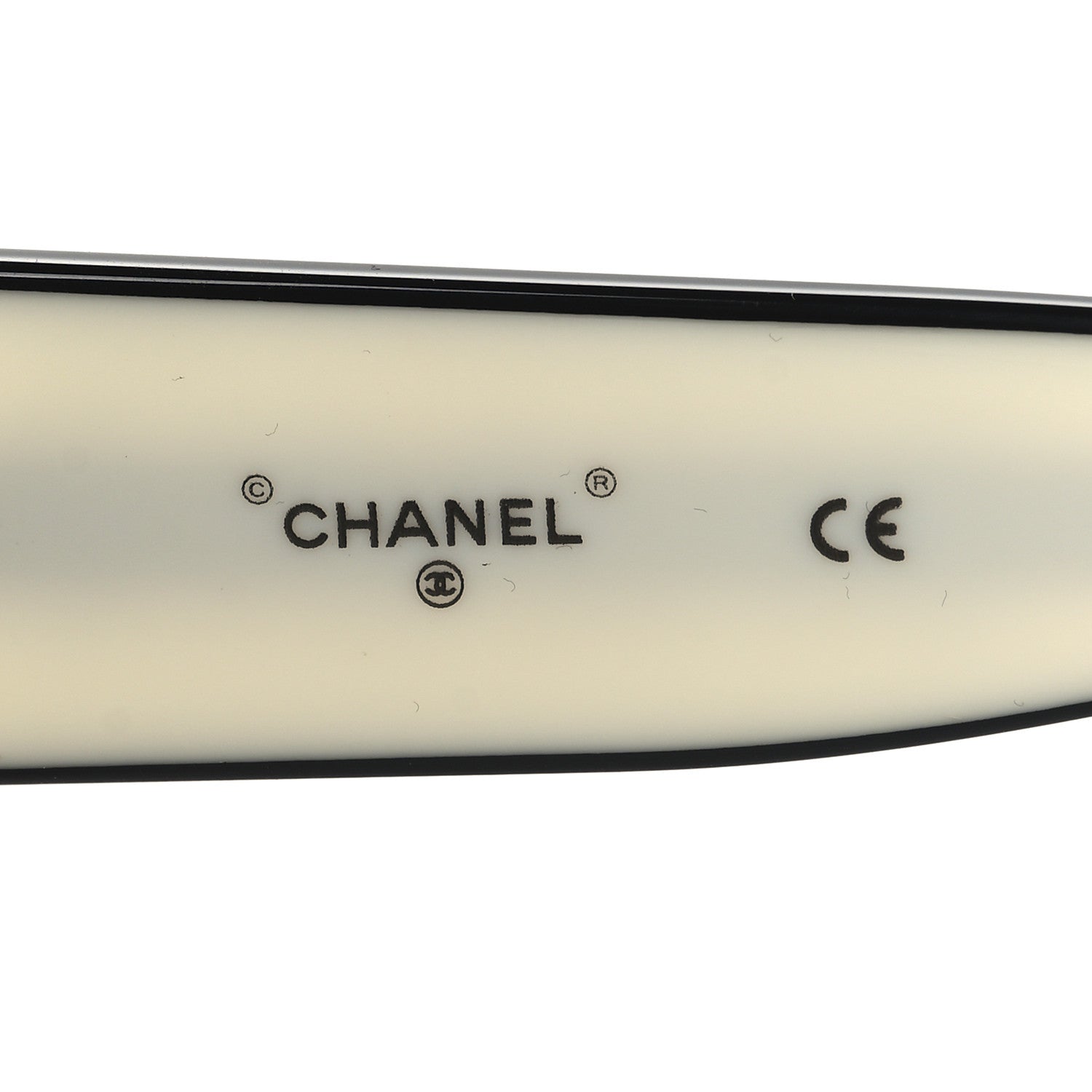 Chanel Oversized Sunglasses — White