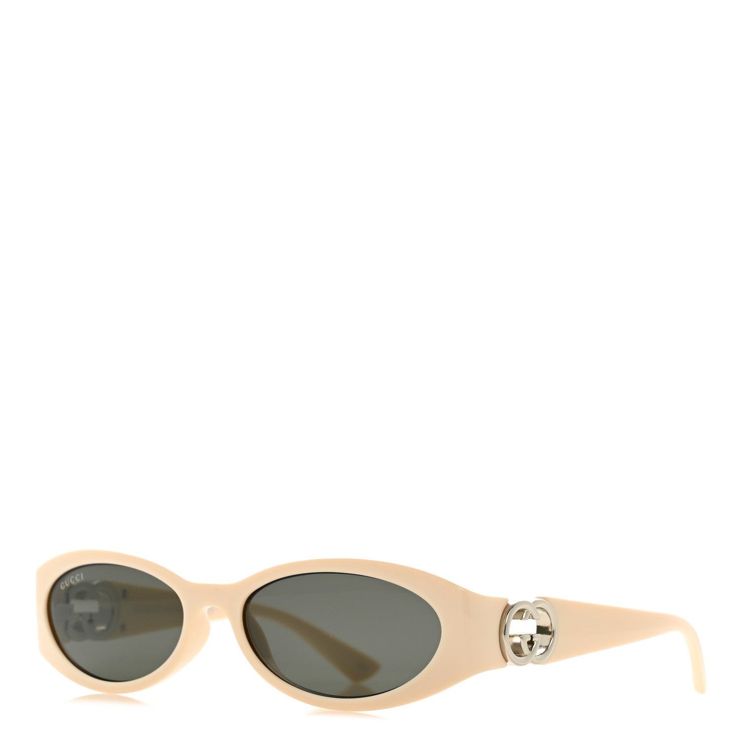 Gucci Oval Sunglasses — Ivory GG1660S