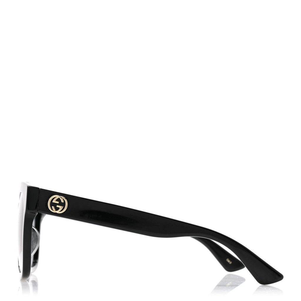 Gucci Square Sunglasses — Black