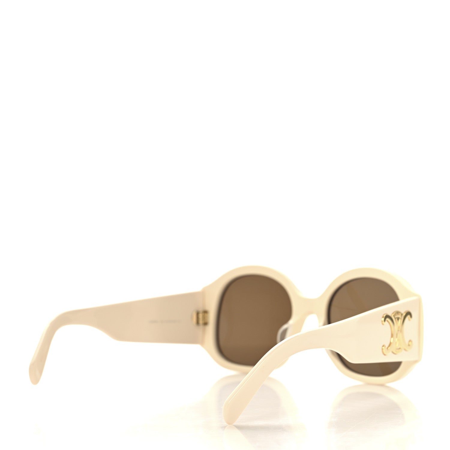Celine Square Sunglasses — White
