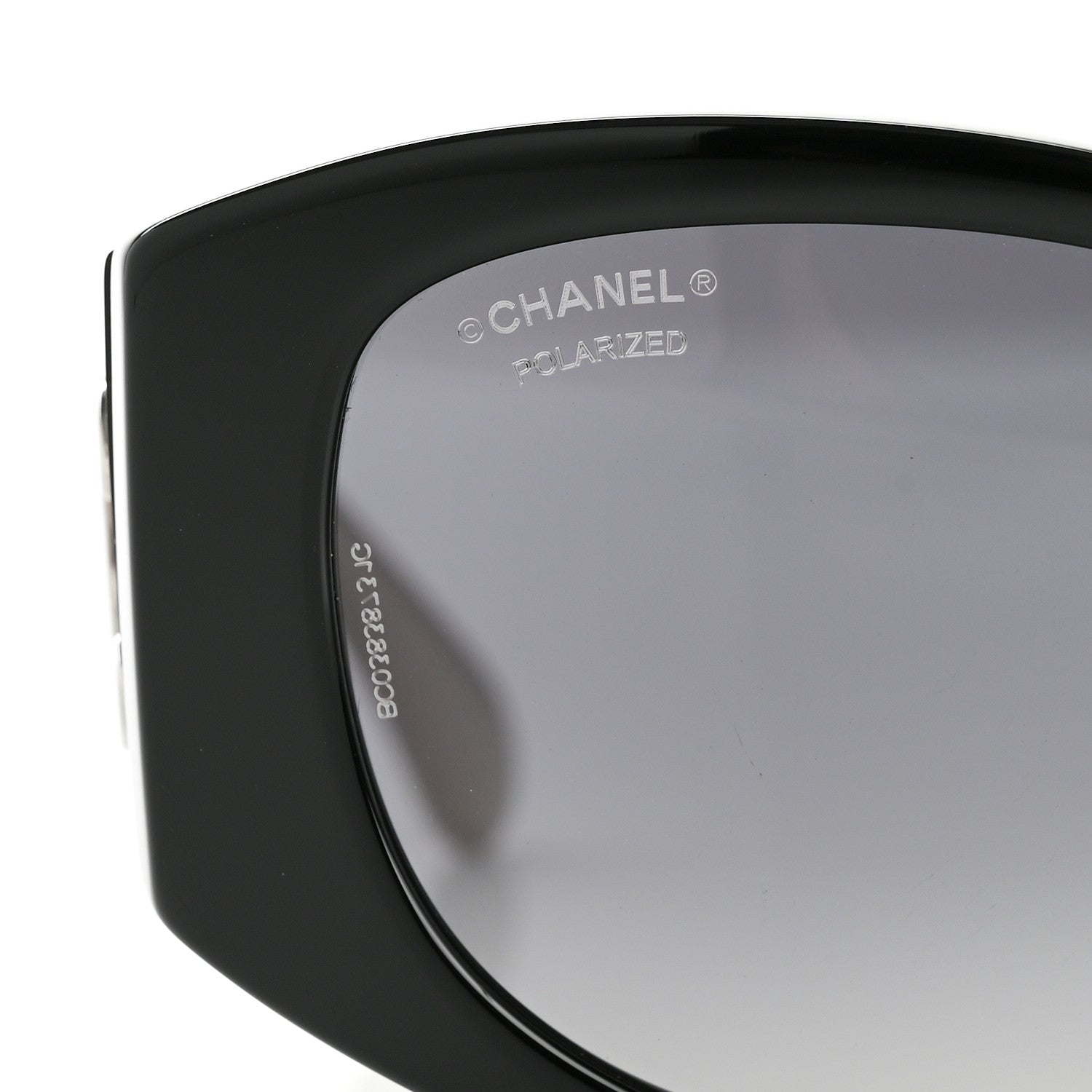 Chanel Oval Sunglasses — Black 5524-A