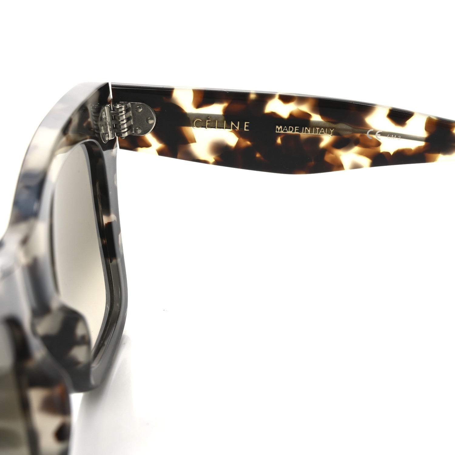 Celine Square Sunglasses — Havana