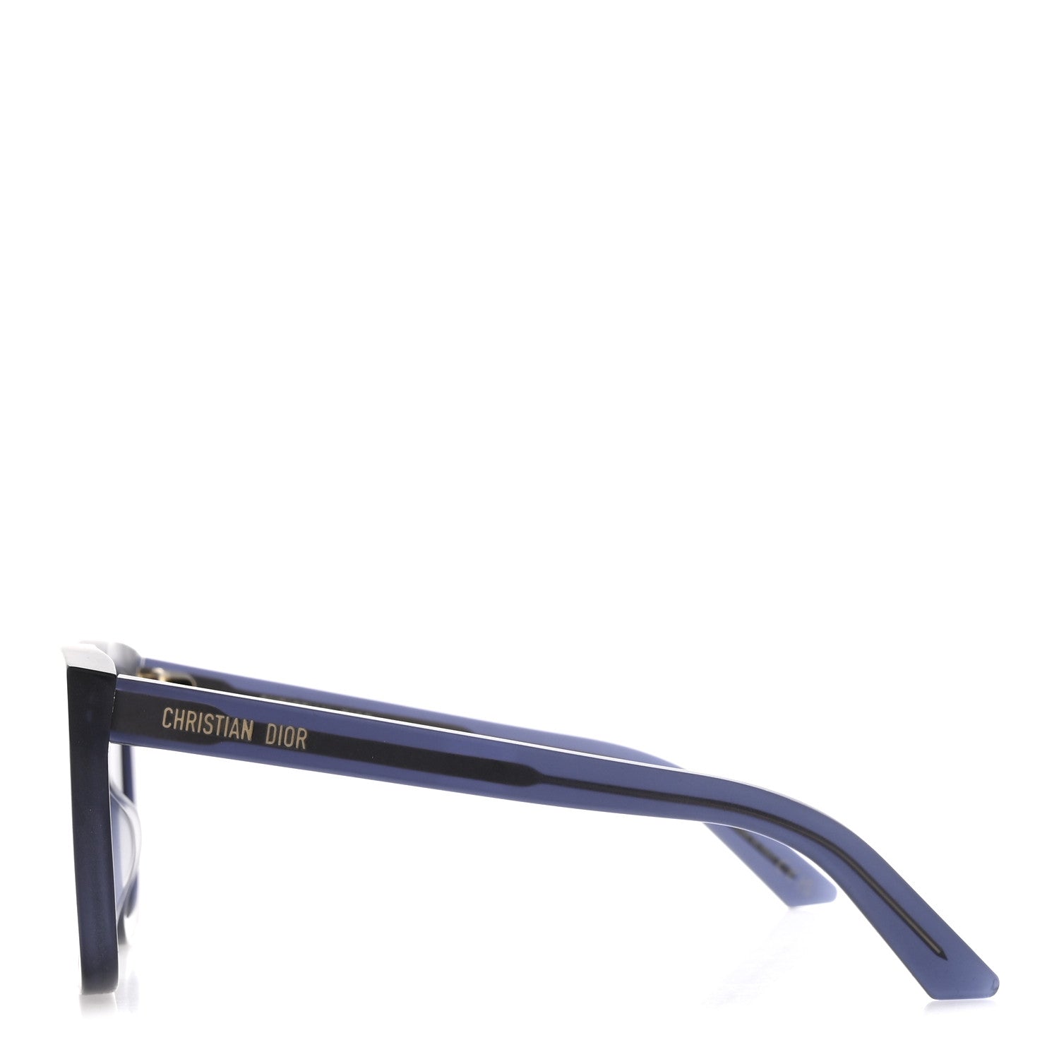 Dior Square Sunglasses — Blue