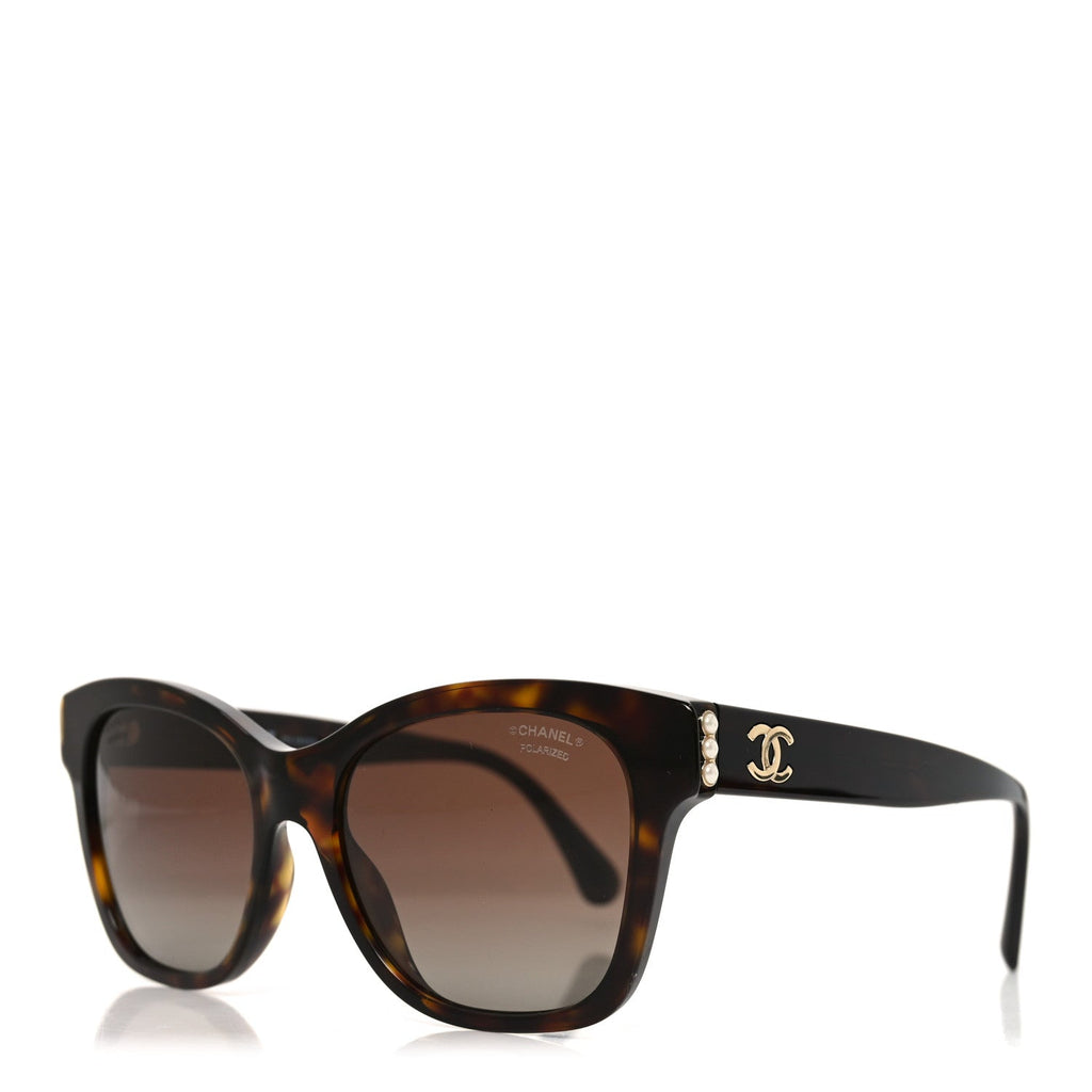 Chanel Square Sunglasses — Tortoise 5482-H
