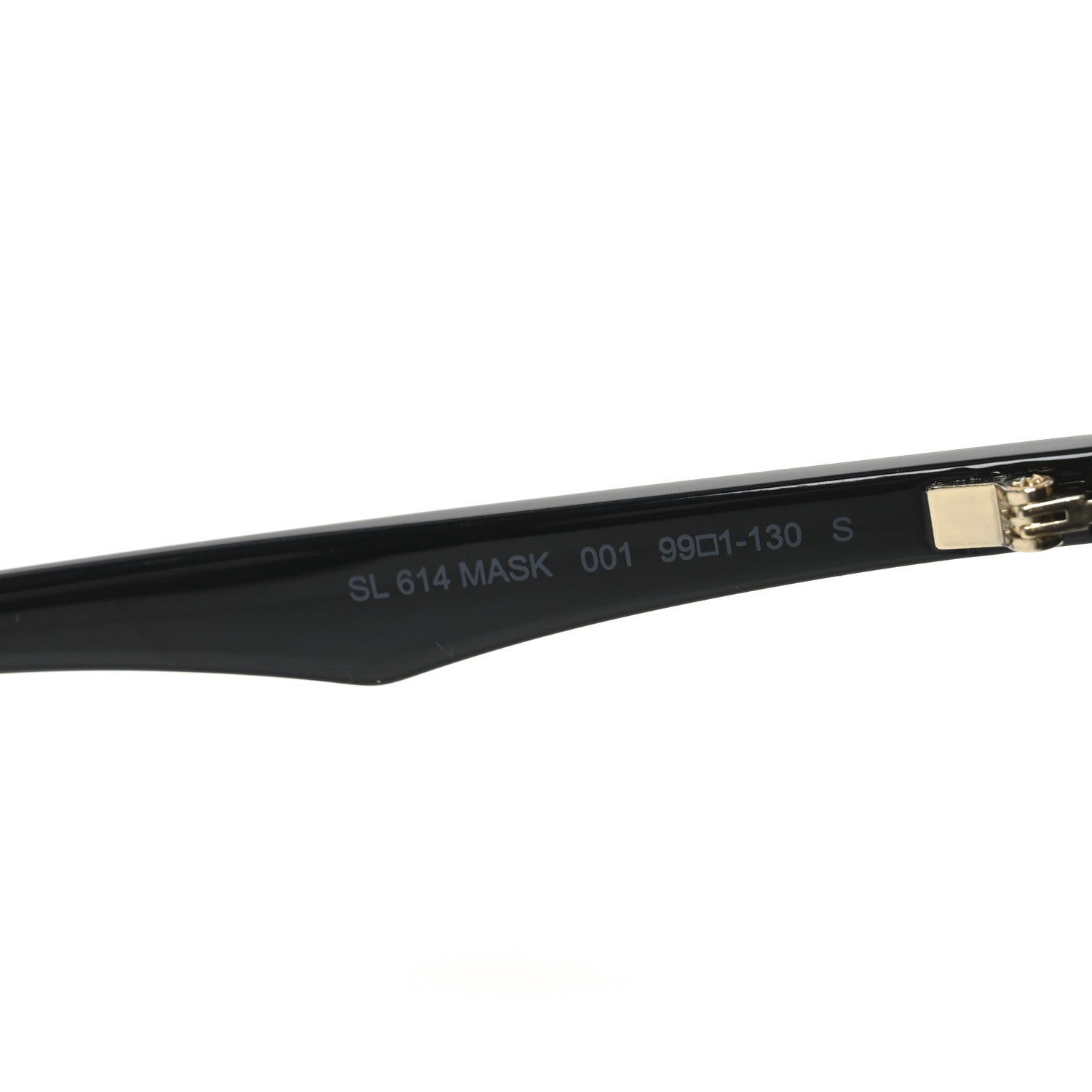 Saint Laurent Square Sunglasses — Black SL 614