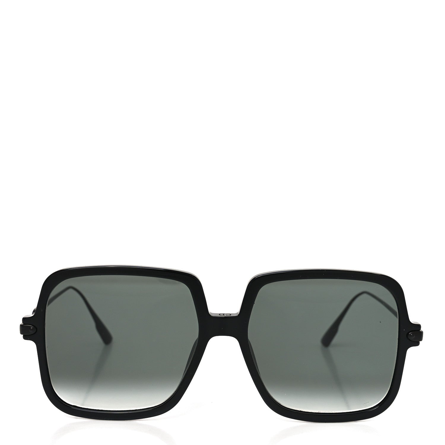 Dior Square Sunglasses — Black