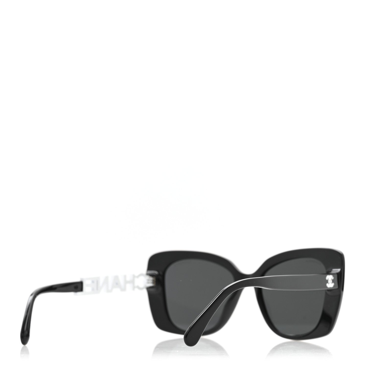 Chanel Square Sunglasses — Black 5422-B