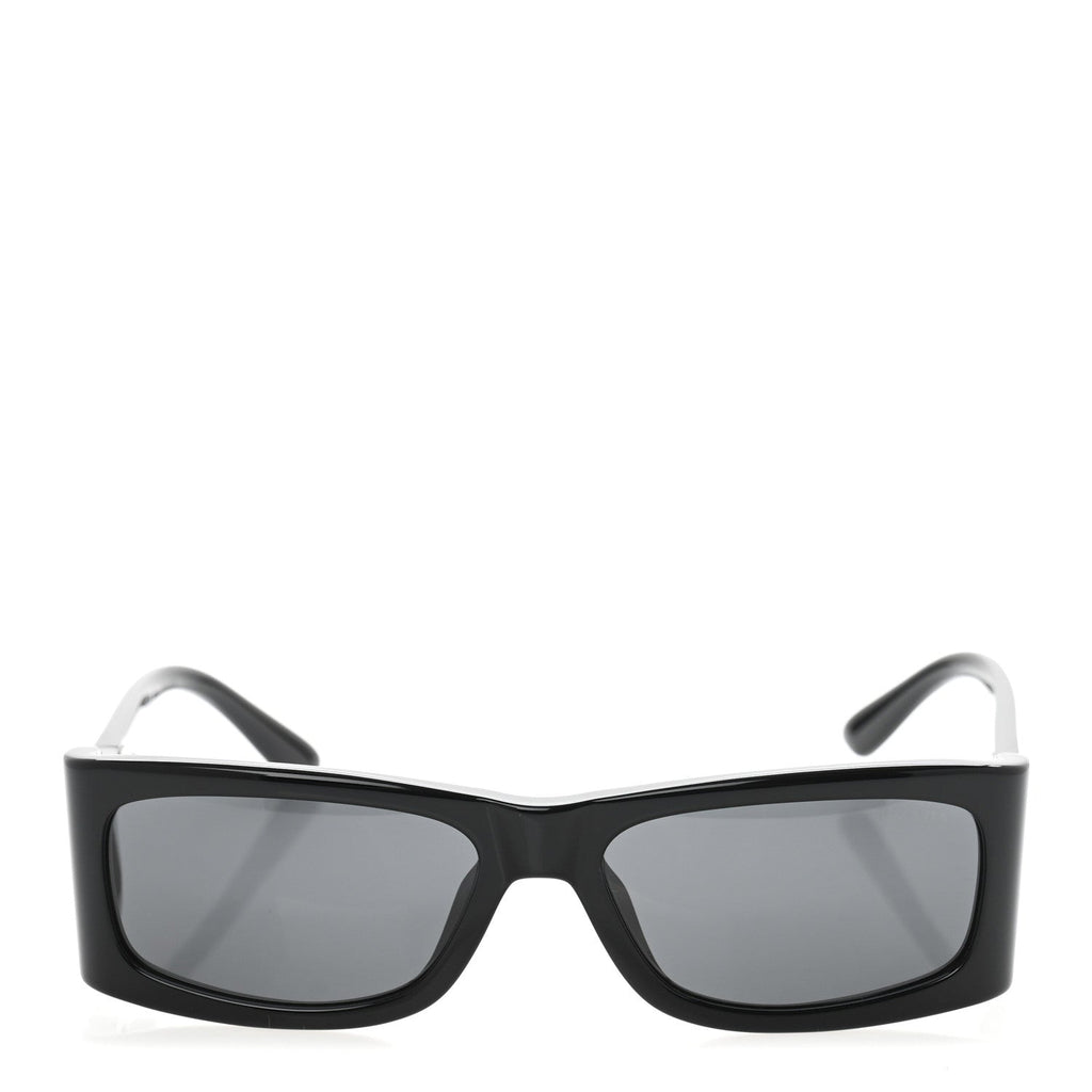 Prada Square Sunglasses — Black