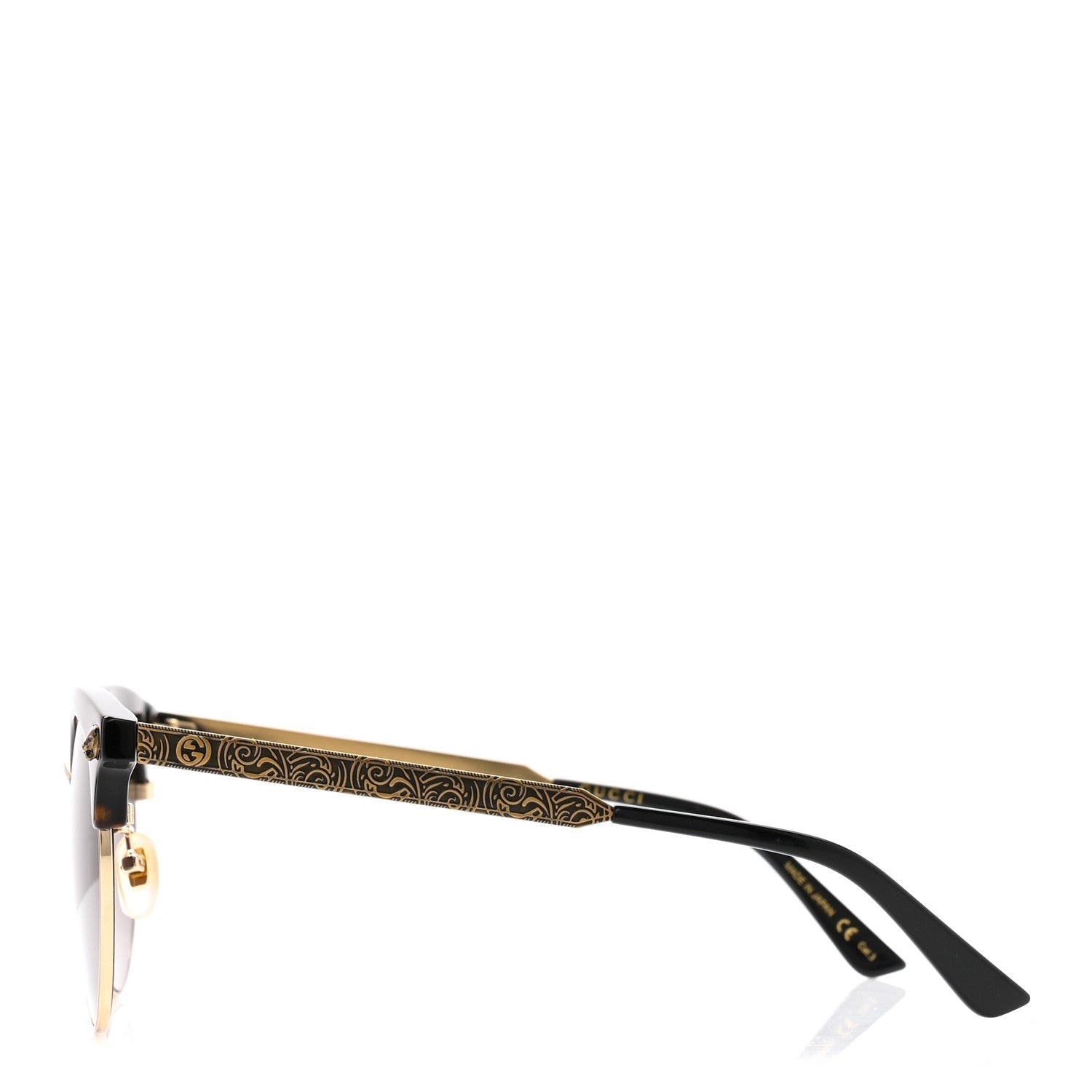 Gucci Square Sunglasses — Tortoise