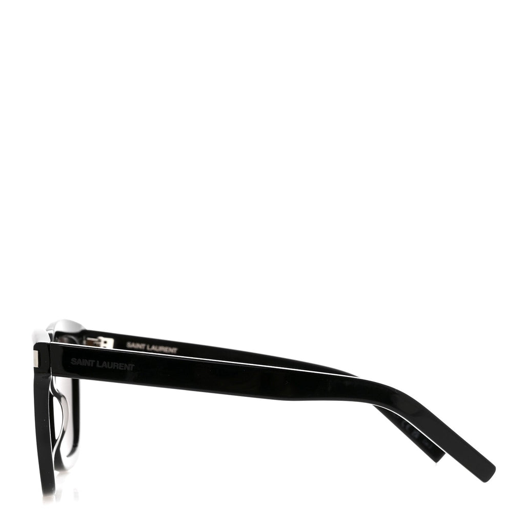 Saint Laurent Square Sunglasses — Black SL 465