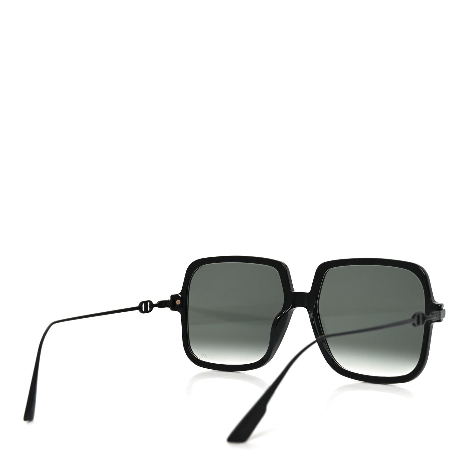 Dior Square Sunglasses — Black