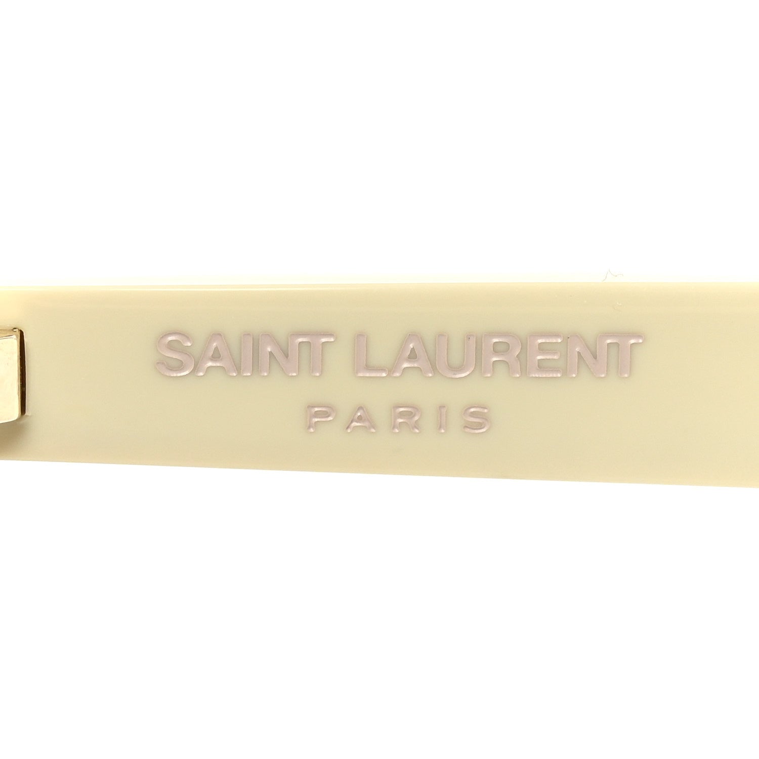 Saint Laurent Mask Sunglasses — White SL 537