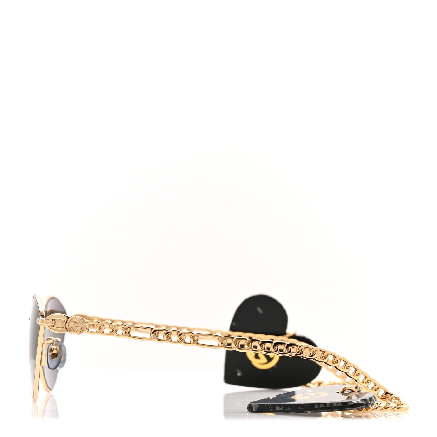 Gucci Cat-Eye Sunglasses — Gold GG0977S