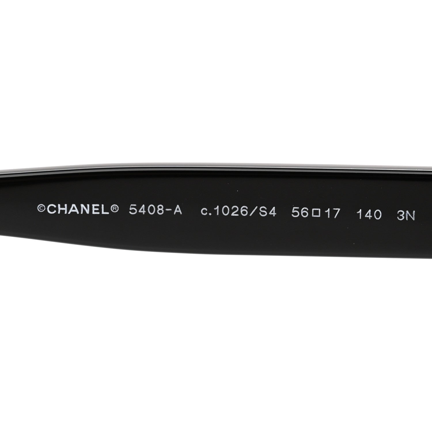 Chanel Square Sunglasses — Black 5408-A