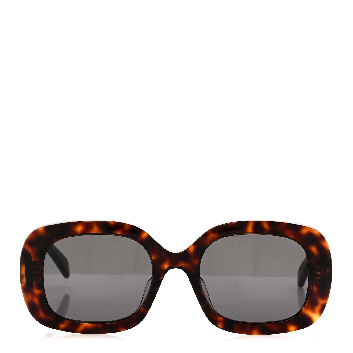 Celine Square Sunglasses — Tortoise